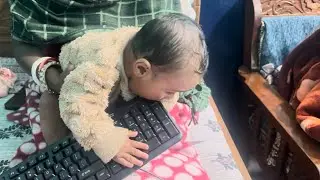 Surya ne kiya typing practice | Daily Vlog