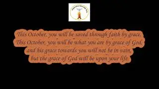 October blessings