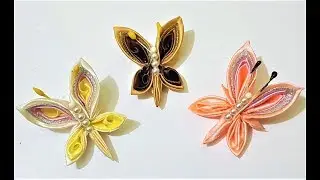 Crafts Ribbon Butterfly | Decoration DIY Ribbon Butterfly Tutorial | Super Easy to Make Butterfly