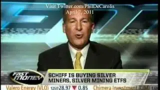 4/7/2011 Peter Schiff On Fast Money: Bearish But Buying Stocks
