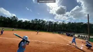 Sara Killough Triple @ Conway Christian Varsity Eagles