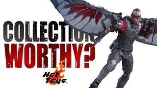 Review Captain America Civil War Falcon Hot Toys Sixth Scale 1:6 Figure Anthony Mackie