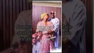 Hmmm congratulations to 2face Idibia and Natasha as they finally married #2faceidibia  #natasha
