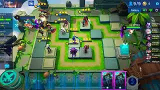 Mobile Legends Chess TD 2.0 Round 45-46 Gameplay! Ling with 15K Crit! All 3-Star Heroes
