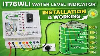 How to install and working of imagine technologies IT76WLI water level indicator