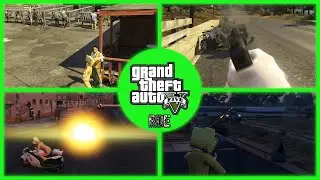GTA V RDE - Cow Market Rampage + 10 Star Escape