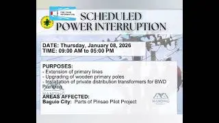 Power Interruption Advisory Baguio-Benguet @nandingpanelo