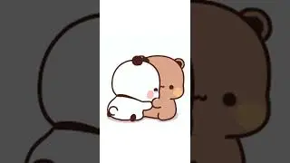 Forever yours 💕| #bearpanda #love #bubududu #peachgoma #shorts #milkmocha