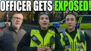 UK Cop Crosses the Line With Auditor! Abuse of Power Caught on Camera!