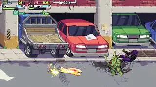 Tmnt shredders revenge turtle power 10(co-op campaign 2)