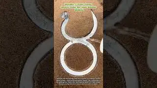 Creating A Metal Taurus Symbol Using the Sand Casting Method