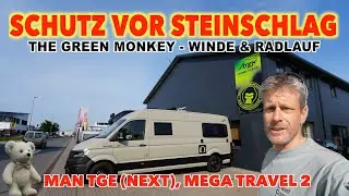 #1242 SPINN ICH JETZT?! NICHT NACH PLAN! THE GREEN MONKEY, Seilwinde, Steinschlag Schutz Radh&auml;user