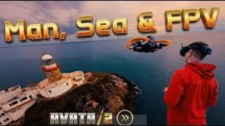 Cinema FPV show - Flight Over Howth Marine & Baily Lighthouse #drone #fpv #djiavata2