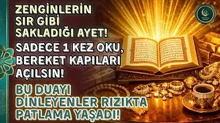 Zenginlerin Bilip Gizlediği Ayet! Bereket Yağmuru Başlıyor | Harmoni Qurani