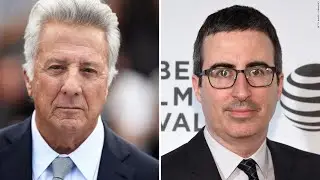 John Oliver grills Dustin Hoffman in heated exchange over sexual harassment allegations