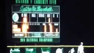 Greg Rengel 3 run HR 4/15/14 Pace Patriots vs Catholic Crusaders