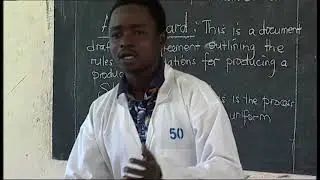 Rwanda Education Board|S4| Entrepreneurship | UNIT 5 | LESSON1 STANDARDS