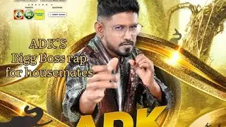 bigg Boss ADK/ Emotional (speech) sorry RAP /#biggboss #biggbosstamil #trending #rap #rapper