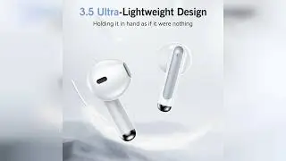 Review: Wireless Earbuds Bluetooth Headphones 5.3 Stereo 50 Hour Playback Ear Buds with LED Di...