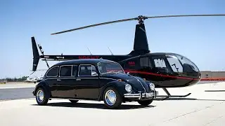 $200K Volkswagen Beetle Limousine? Meet the Stretch Bug Built for the Oscars!