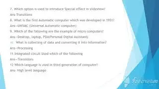 BIHAR STET 2019 COMPUTER SCIENCE MOST IMPORTANT QUESTIONS AND ANSWERS