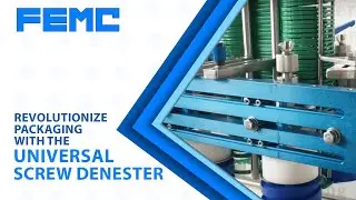 Universal Screw Denester Machine | High-Speed Automated Tray Denesting
