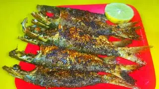 Crispy fried small fish || delicious homemade recipe