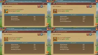 Lords Mobile Chest Opening and Gear Upgrade