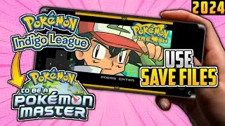 How to Use Save files to continue from any region | Pokemon Fire Ash 3.4 Save Files All Regions