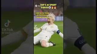 Top 5 AI sports videos😂🔥😳 #ai #viral #foryou #sora #sports #football #wwe #jakepaul #darts #funny