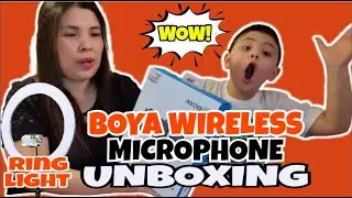 AFFORDABLE RING LIGHT AND BOYA WIRELESS MICROPHONE | D'BAXTER FAMILY