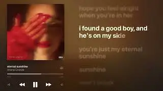 Ariana Grande - eternal sunshine (Karaoke Instrument)