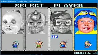 Snow Bros 2 - With New  Elves 1994 Gameplay PC [Toplan] Hanafram