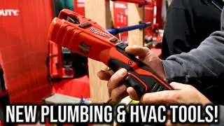 New Milwaukee Plumbing And HVAC Tools For 2019!