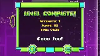 The Lightning Road 100%! Geometry Dash