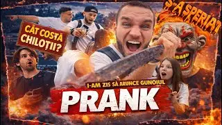 I-AM ZIS SĂ ARUNCE GUNOIUL – REACȚIA OAMENILOR | ÎNTREBĂRI CIUDATE: LAPTE ȘI FRUCTE  PRANK 🔥