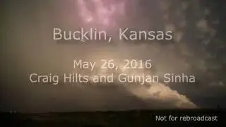 Bucklin, Kansas Lightning Time Lapse