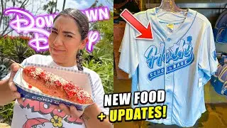✨ NEW $17 CORN DOG?! | 2025 Downtown Disney District Updates! | New Food, Merch, Treats + MUCH MORE!