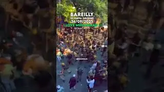 Bareilly Protest | i love muhammad | i love Mohammad protest in Bareilly