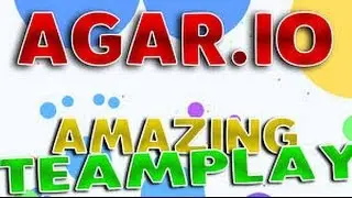 AGAR.IO 55K TEAM GAME :D FAB GAMES AND I TOGETHER
