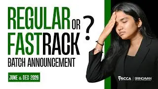 CMA FINAL | JUNE & DEC 2026 | REGULAR & FASTRACK CLASSES | BY CMA BHAVYA