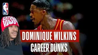 60 Of Dominique Wilkins GREATEST DUNKS! Reaction 🔥