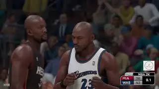 NBA 2K Classic  / Michael Jordan / Realistic HIghlights (Washington Wizards) 2001 - 2003