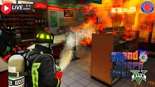 LIVE: GTA FiveM Kuffs Roleplay: 🚨👨&zwj;🚒San Andreas Fire And Rescue👨&zwj;🚒🚨