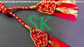 Cincture With Ornate Tassels, Cincture Cingolo Red, Italia Range Cingolo (Cincture)