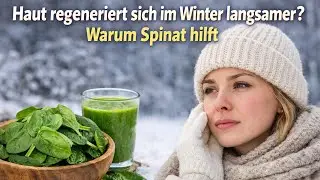 Kälte, Trockenheit, gereizte Haut — wie Spinat von innen schützt