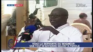 JMJ 2019 en direct de popenguine « voici la servante du seigneur que tout m’advienne selon ta parole
