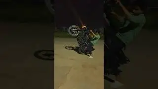 How to do circle wheelie 100 cc bike passion pro #wheelietutorial #bikestunt #rider