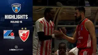 Zadar - Crvena Zvezda  67:80  | ADMIRALBET ABA LIGA (15. kolo) | 17. januar 2026.