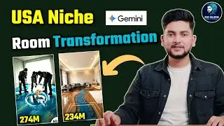 Luxury Interior Room Transformation AI Video Before to After Time-Lapse | 100% FREE | Zid Guide